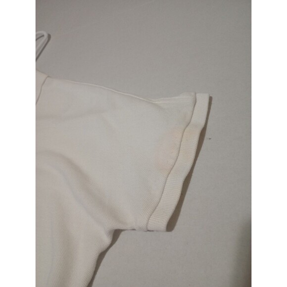 Polo Ralph Lauren SP Polo White Logo Letting Rare Womens - Picture 3 of 12